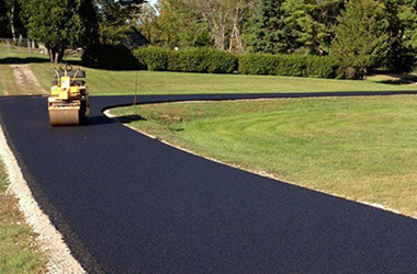 tar and chip paving