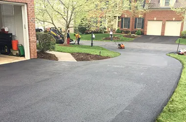 asphalt private roads and pipe stems