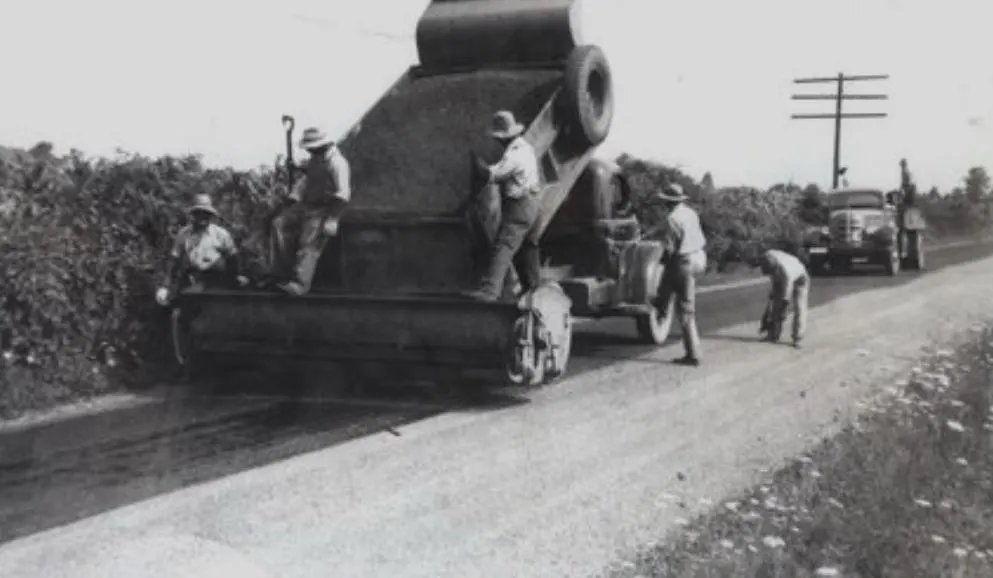 the history of asphalt around the world
