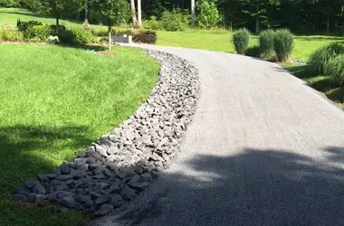 tar & chip driveway paving over gravel